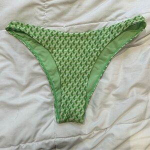Monday Swimwear Green Bikini Bottoms